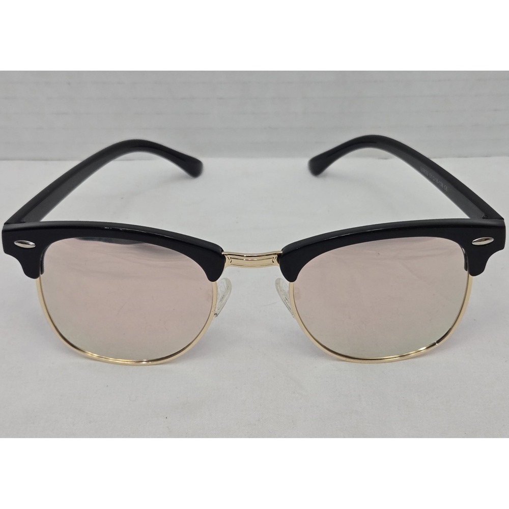 Belmonte Bliss Browline Sunglasses - Black &‎ Gold E8830 51-18-138